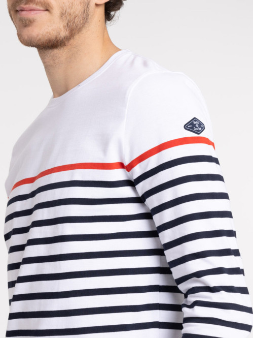 T-shirt homme rayé manches longues T-shirt homme rayé manches longues