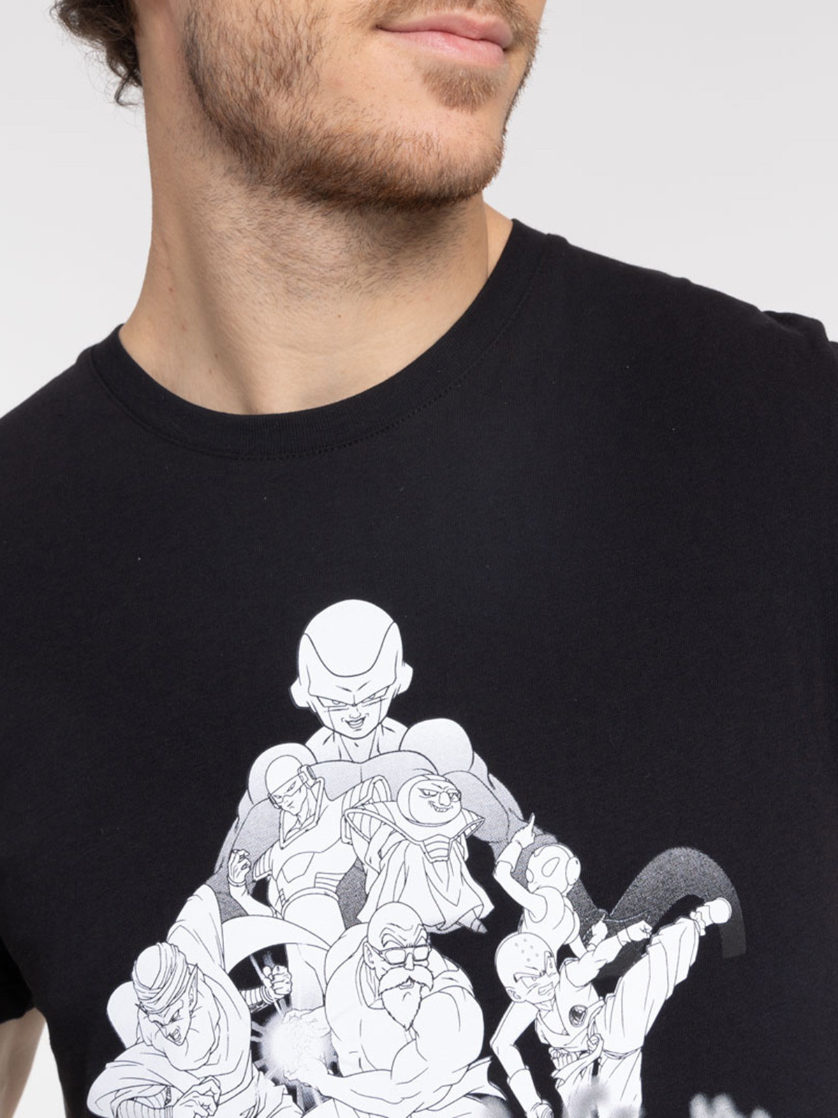 T-shirt noir Dragon ball Z homme