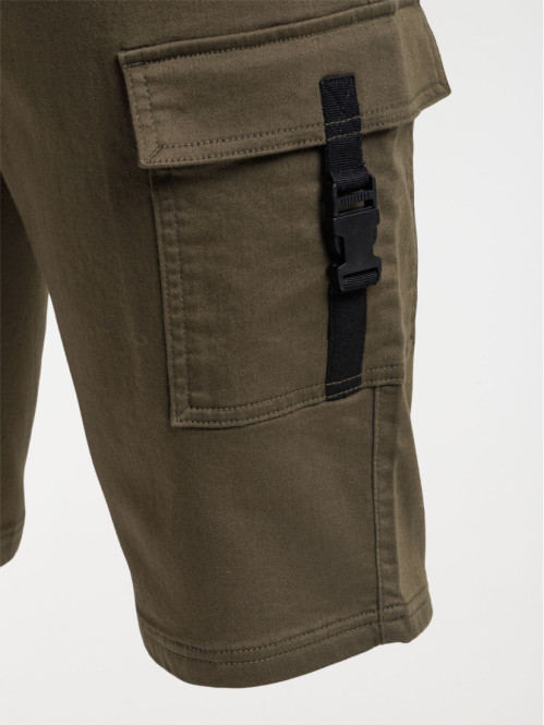 Bermuda cargo kaki grande taille homme Bermuda cargo kaki grande taille homme