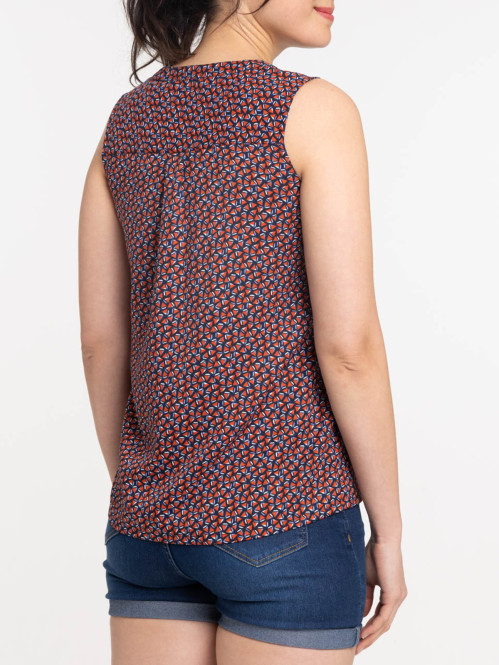 Blouse graphique sans...