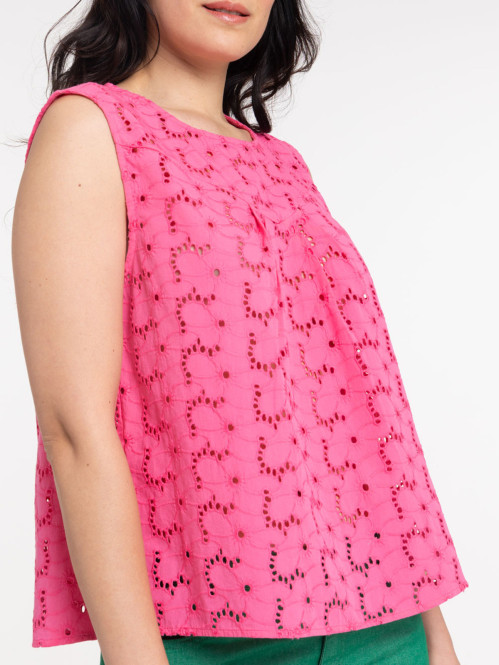 Blouse broderie anglaise femme Blouse broderie anglaise femme