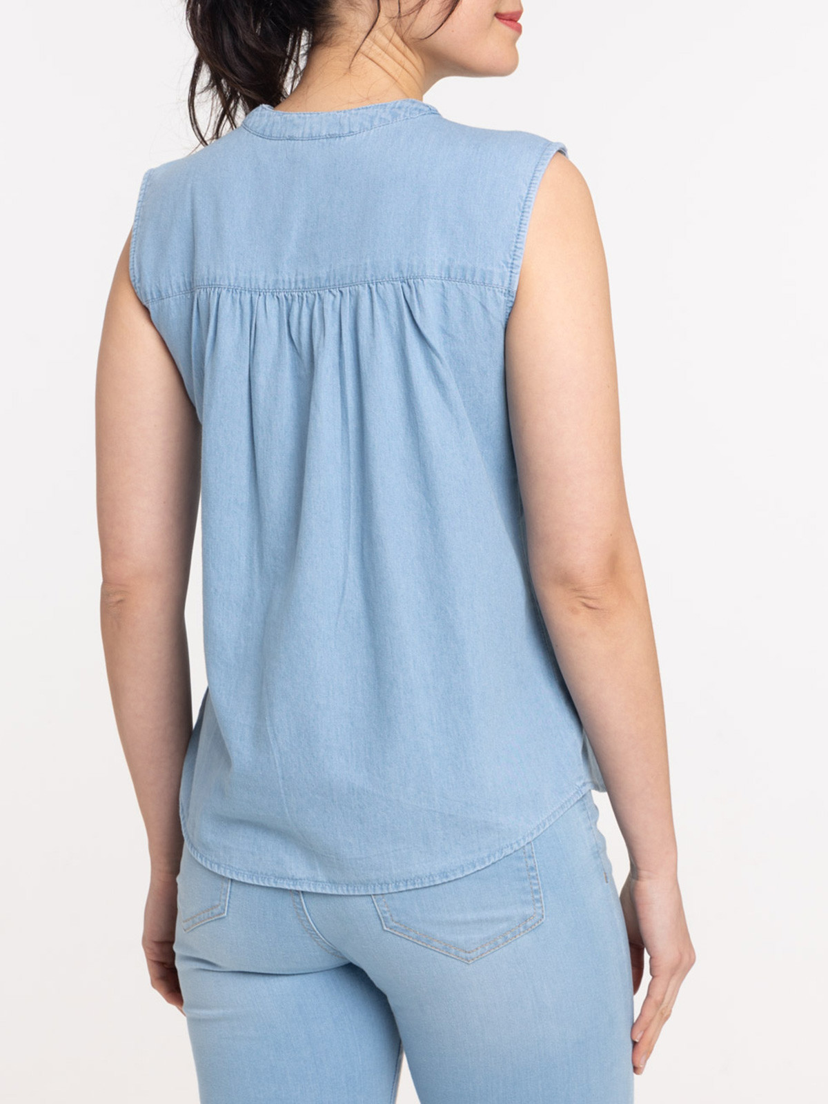 Top sans manches femme