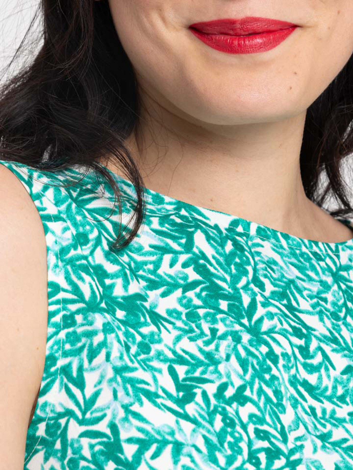 Robe imprimée fleurie femme