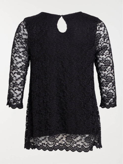 T-shirt dentelle grande taille femme T-shirt dentelle grande taille femme