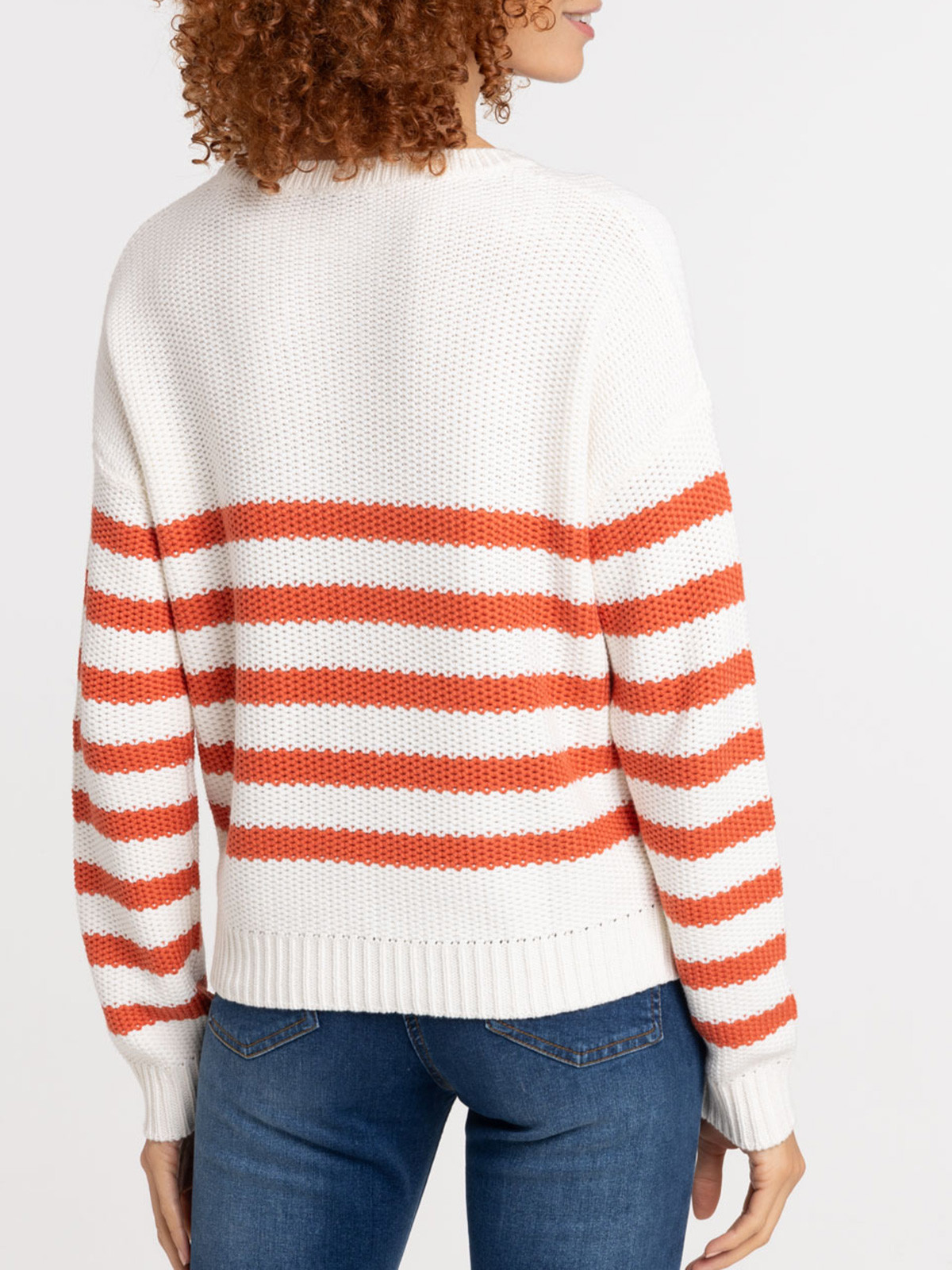 Pull manches longues rayé femme Pull manches longues rayé femme