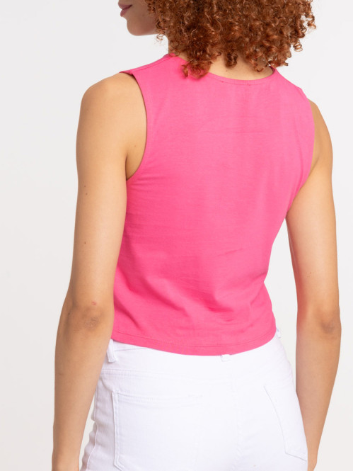 Débardeur flamant rose femme