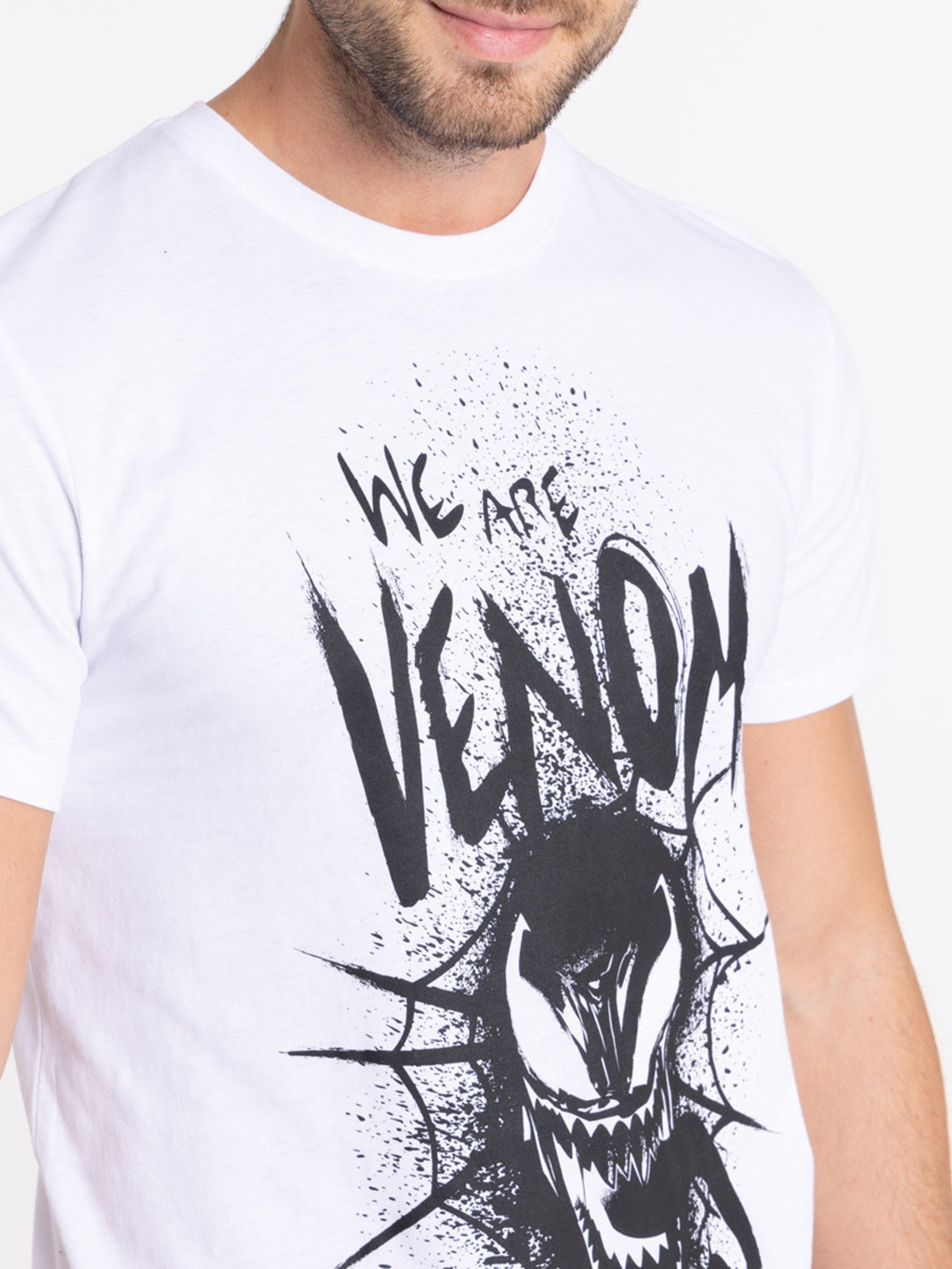 T-shirt Venom coloris blanc homme T-shirt Venom coloris blanc homme