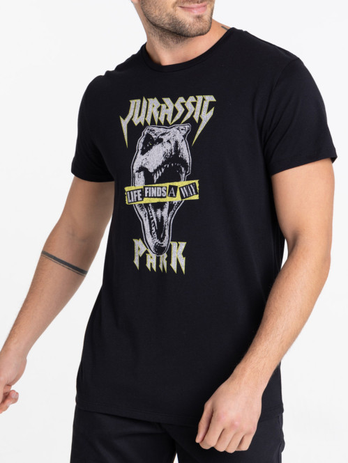 T-shirt noir jurassic park...