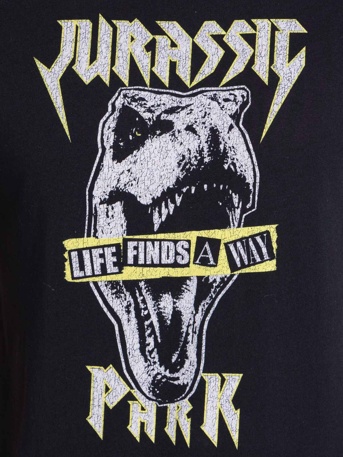 T-shirt noir jurassic park homme