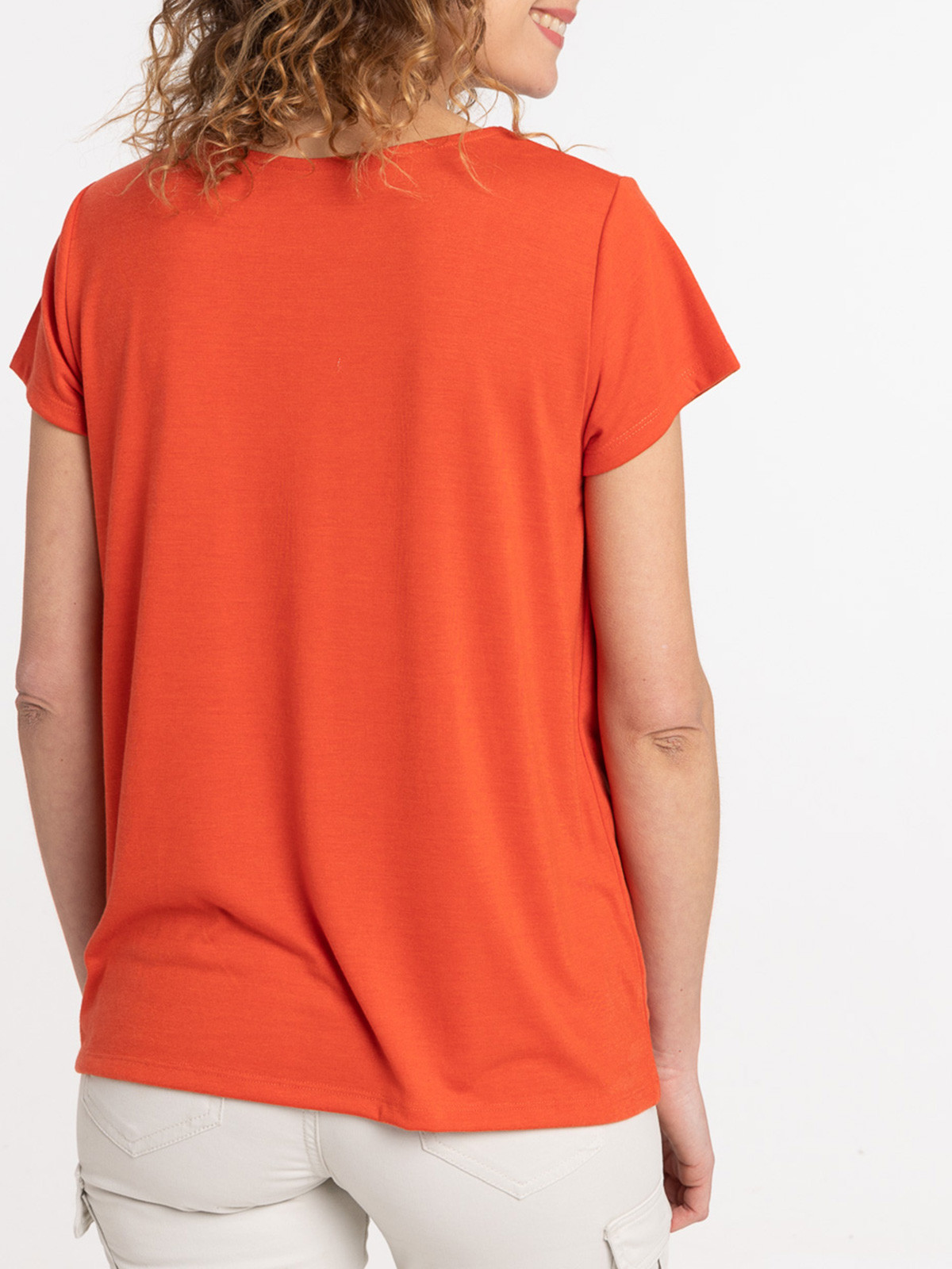 T-shirt effet 2 en 1 femme