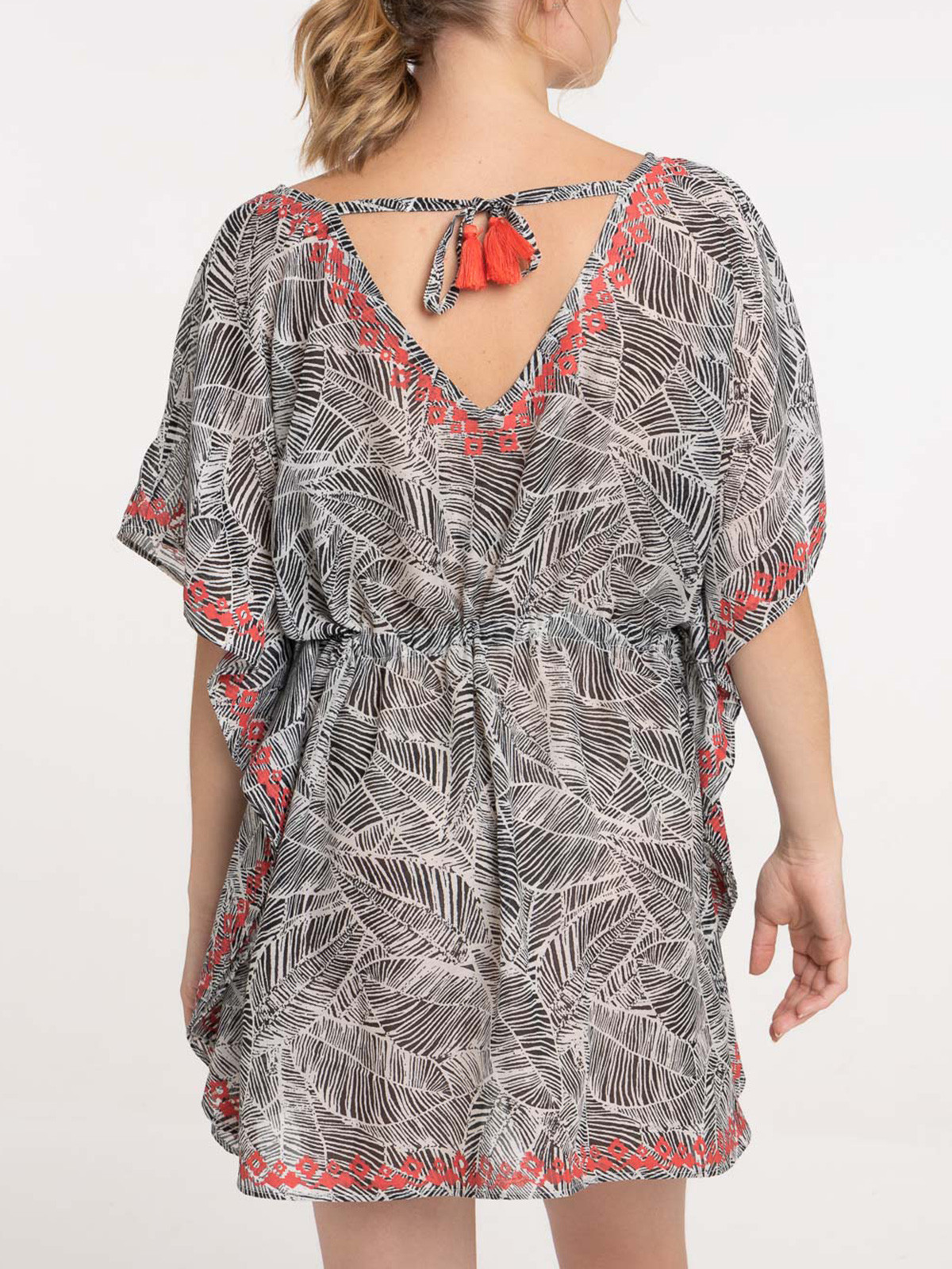 Robe plage noire femme Robe plage noire femme