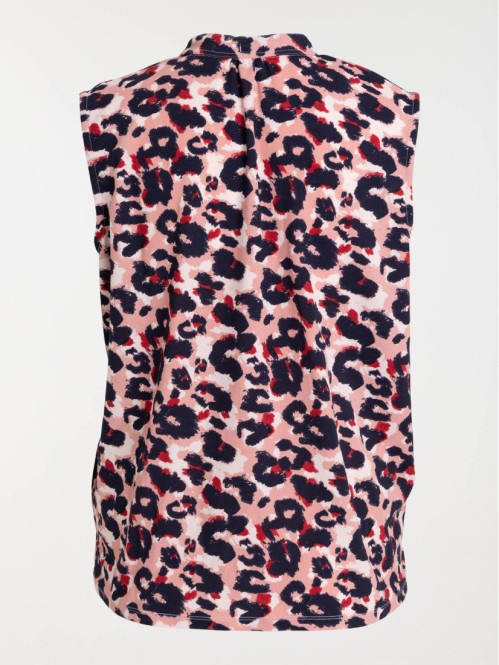 Débardeur imprimé grande taille femme