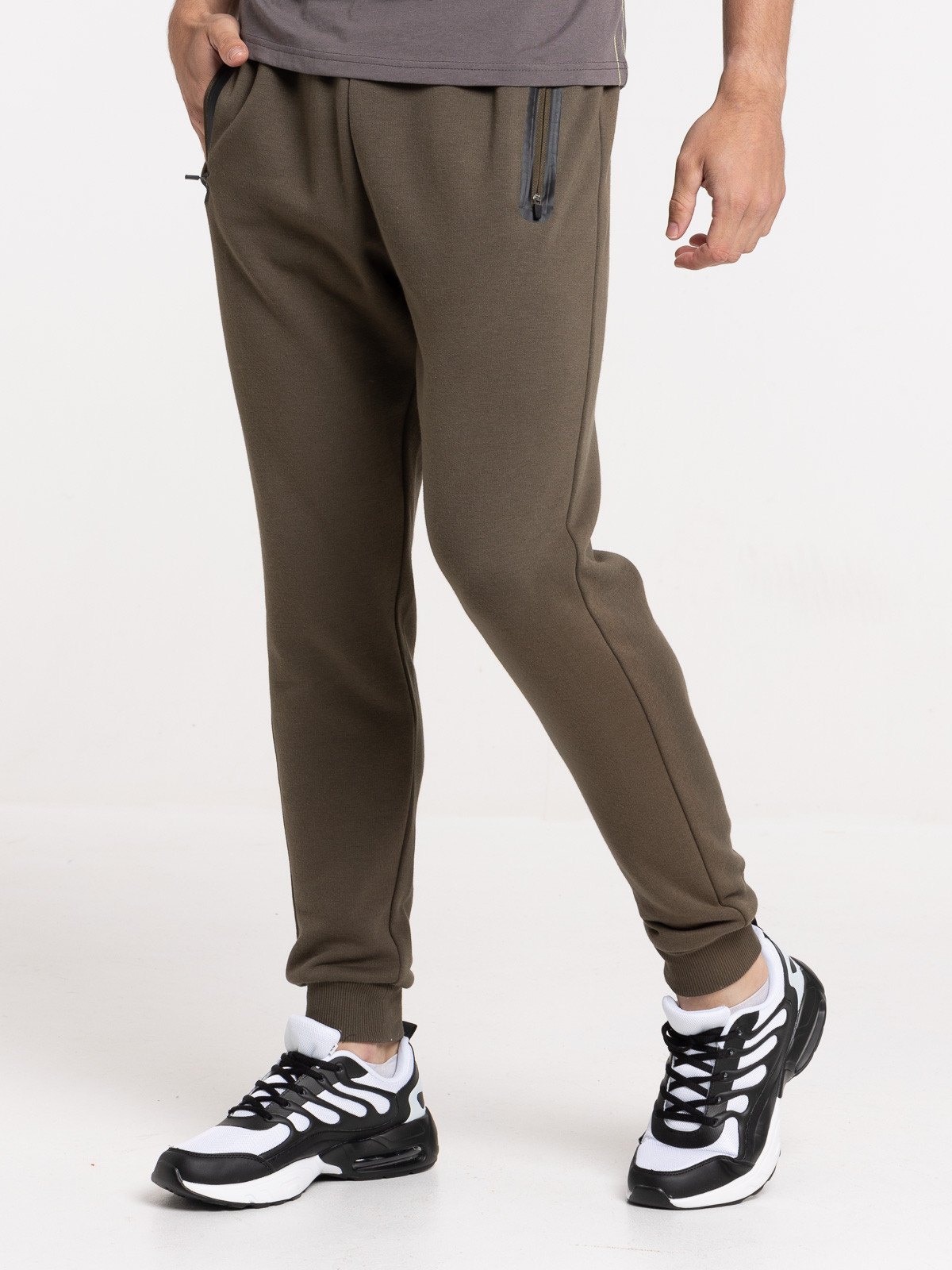Pantalon sport kaki quite homme