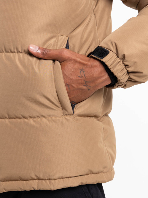 Doudoune noir et café foncé...