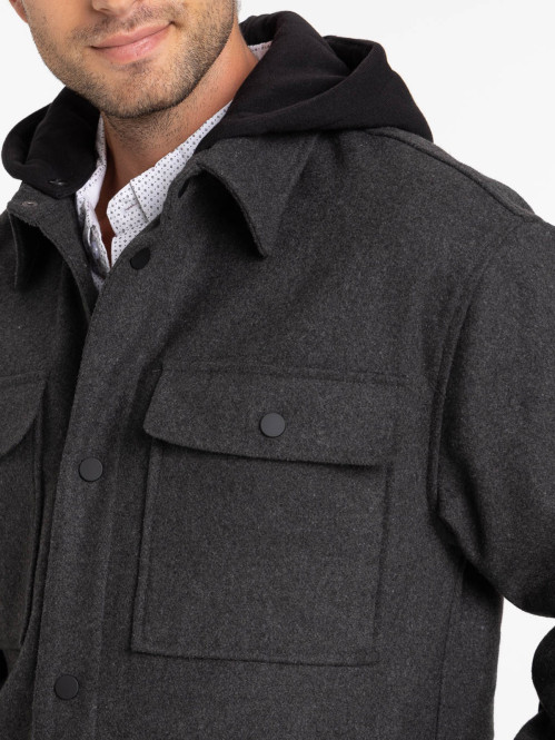 Blouson gris anthracite...