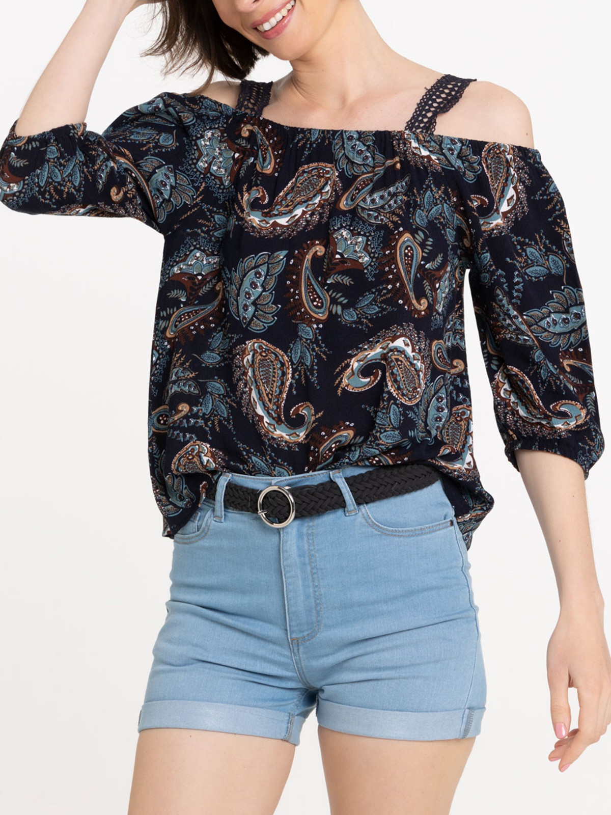 Blouse imprimée femme