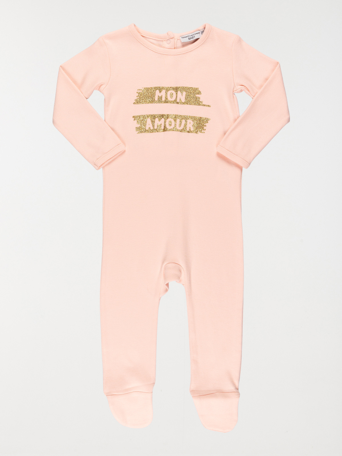 Dors bien message brillant fille (3-24M) Dors bien message brillant fille (3-24M)