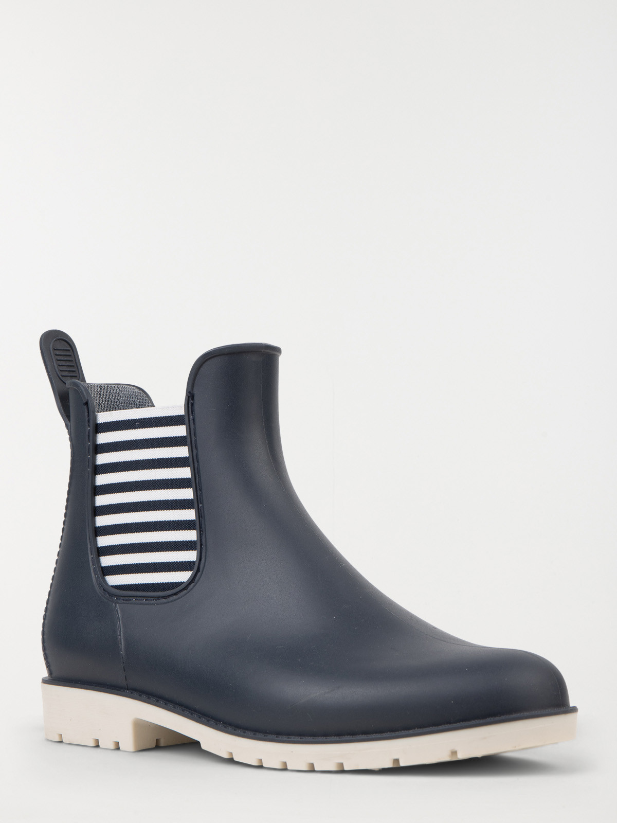Bottines de pluie femme rayées (36-41)