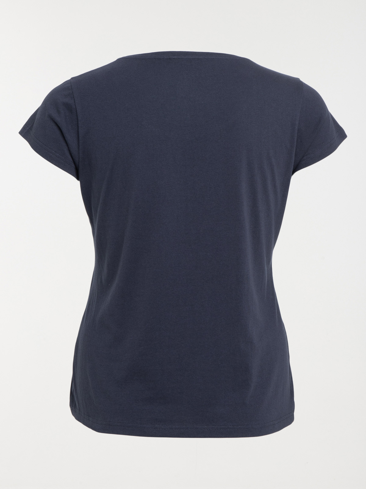 T-shirt marine grande taille femme