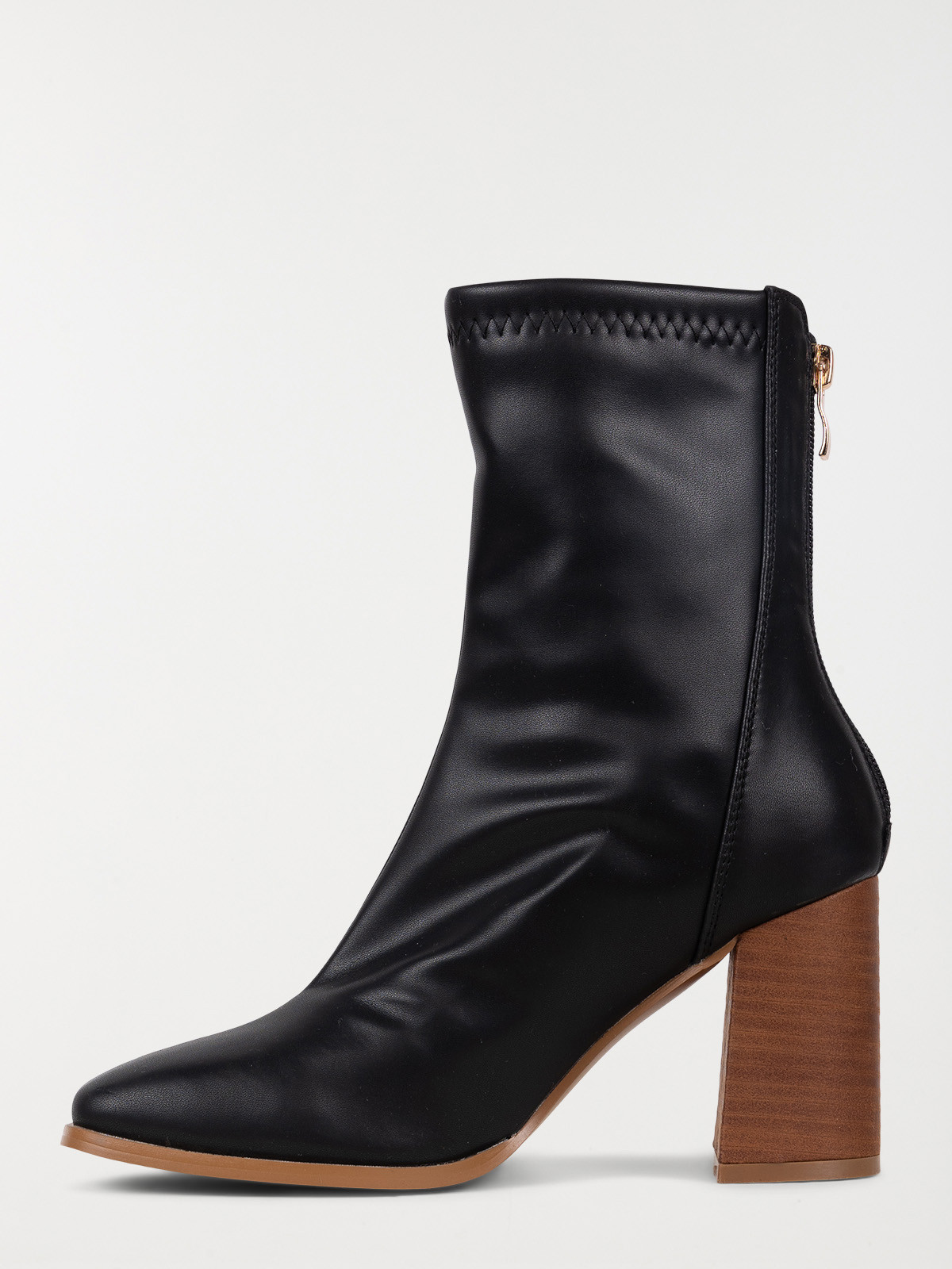 Bottines noires femme à talon (36-41)
