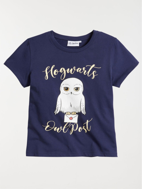 Tee-shirt Hedwige Harry Potter femme