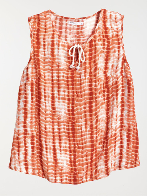 Blouse tie & dye femme