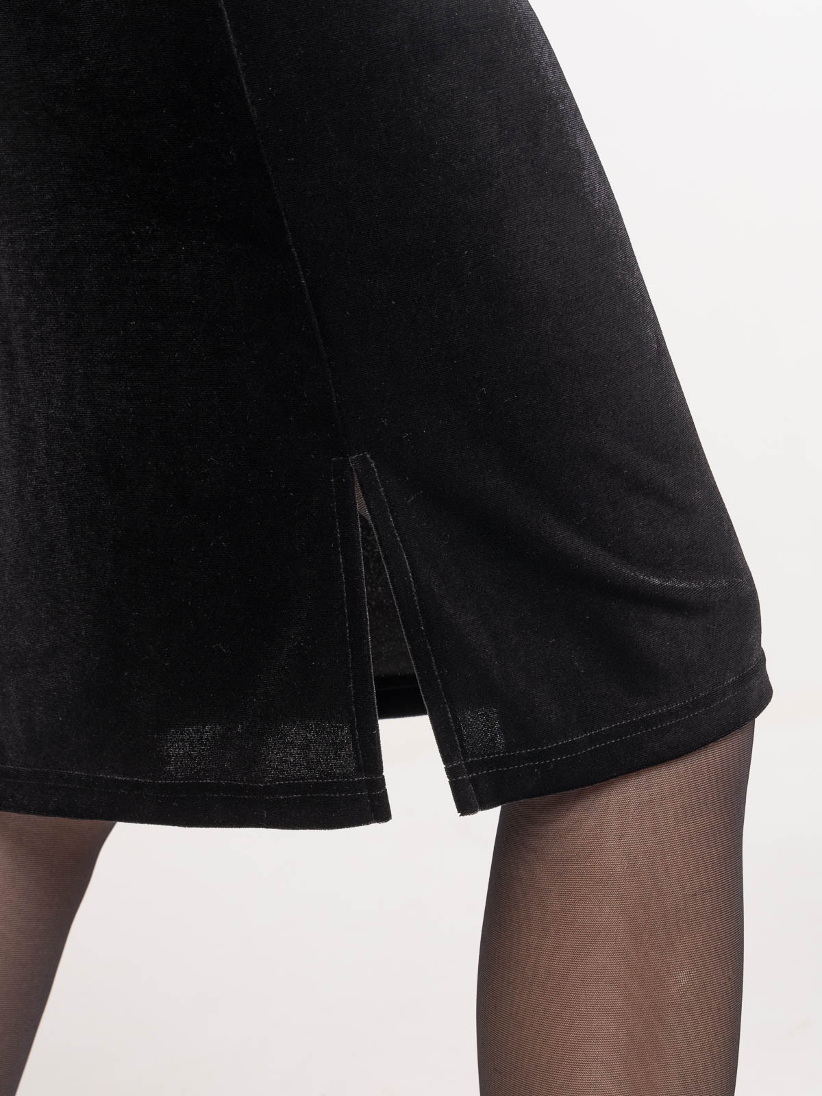 Robe velours noire bretelles femme Robe velours noire bretelles femme