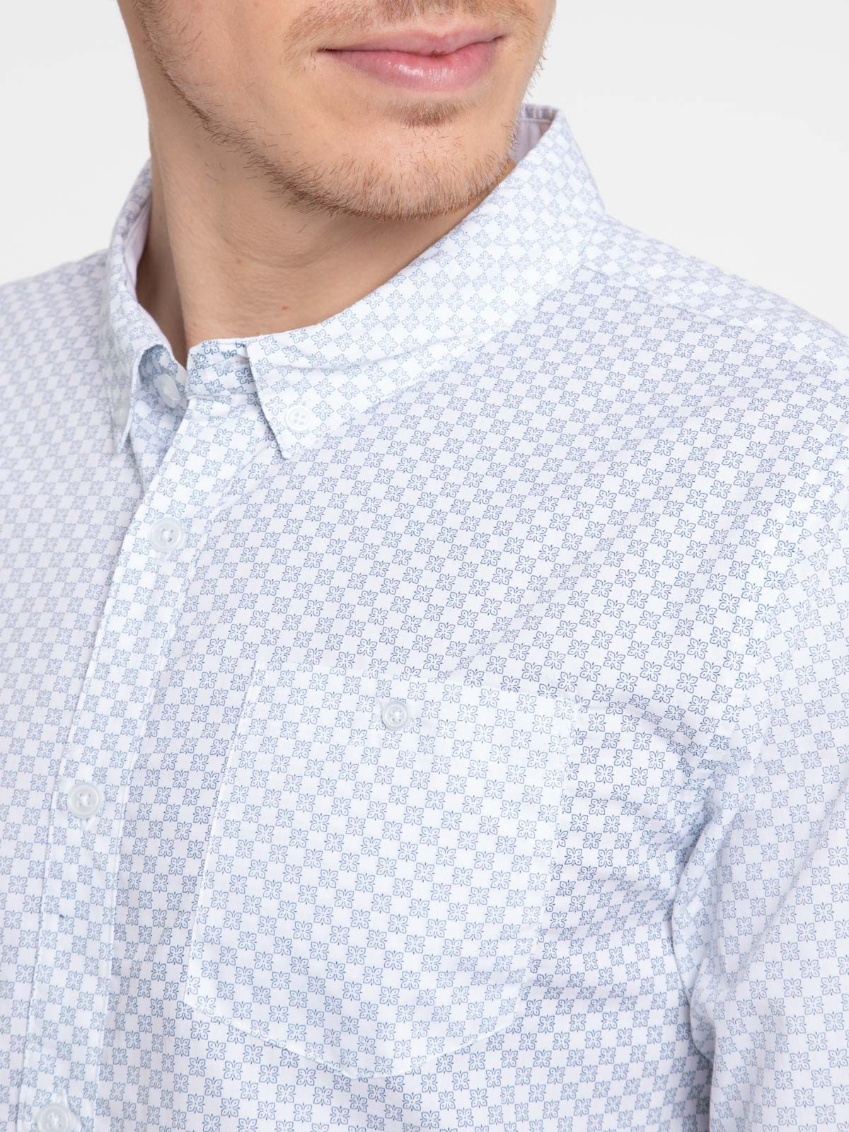 Chemise imprimé floral homme