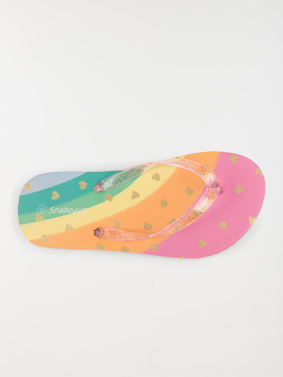 Tong coeur rose fille (31-35) Tong coeur rose fille (31-35)