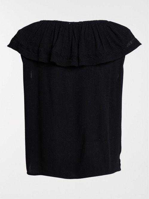 Blouse col volanté grande...