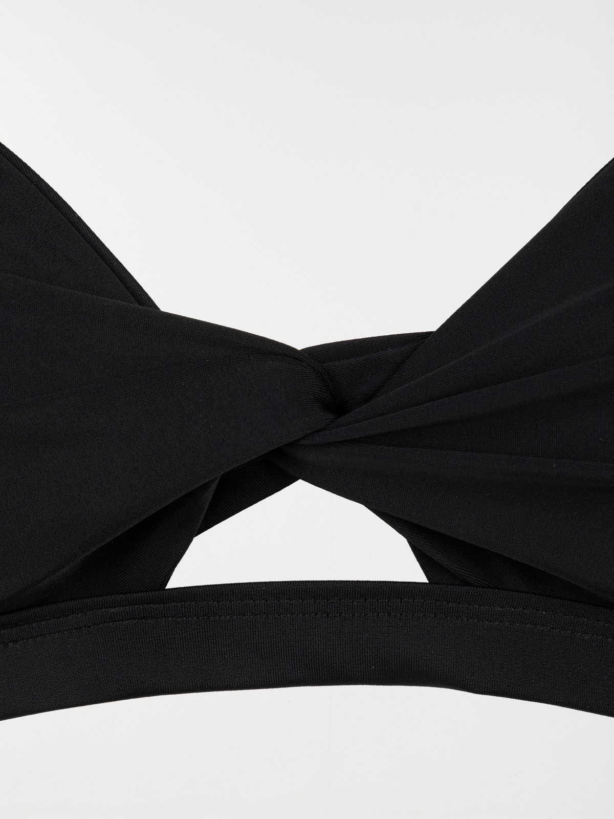 Haut de maillot de bain noir femme Haut de maillot de bain noir femme