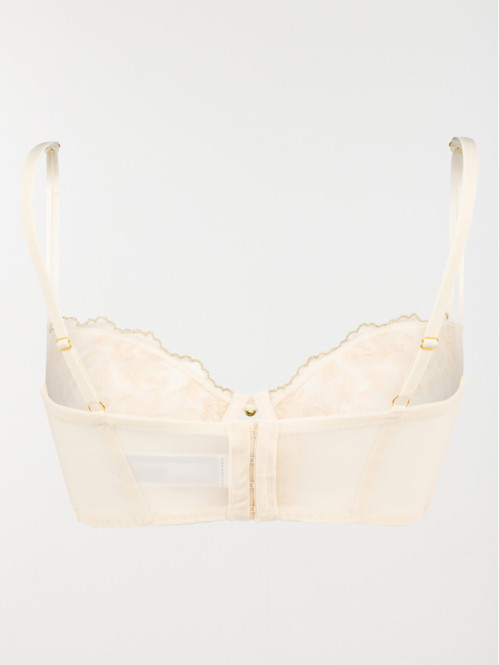Bustier dentelle leche...