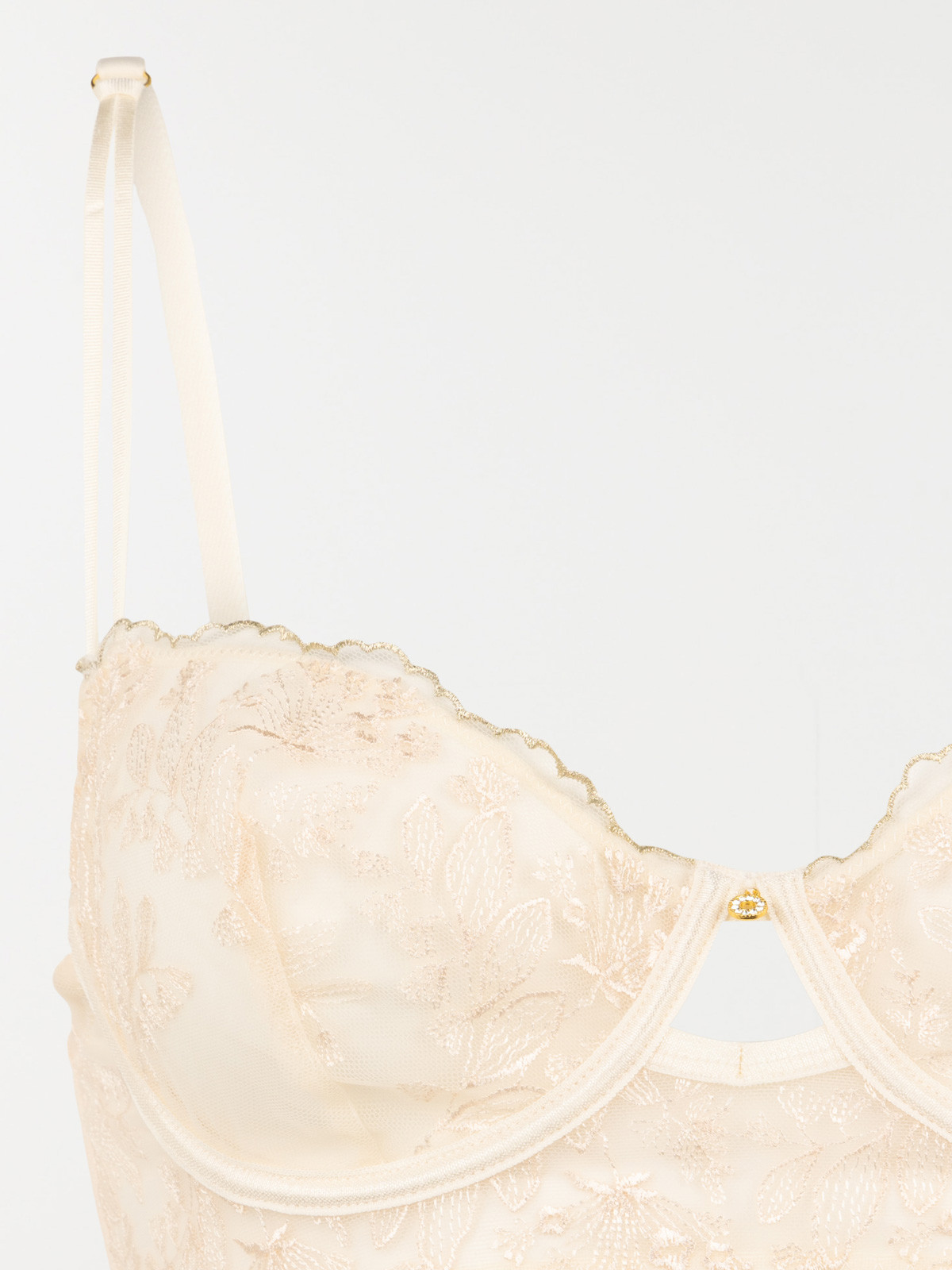 Bustier dentelle leche femme (85B-95E) Bustier dentelle leche femme (85B-95E)