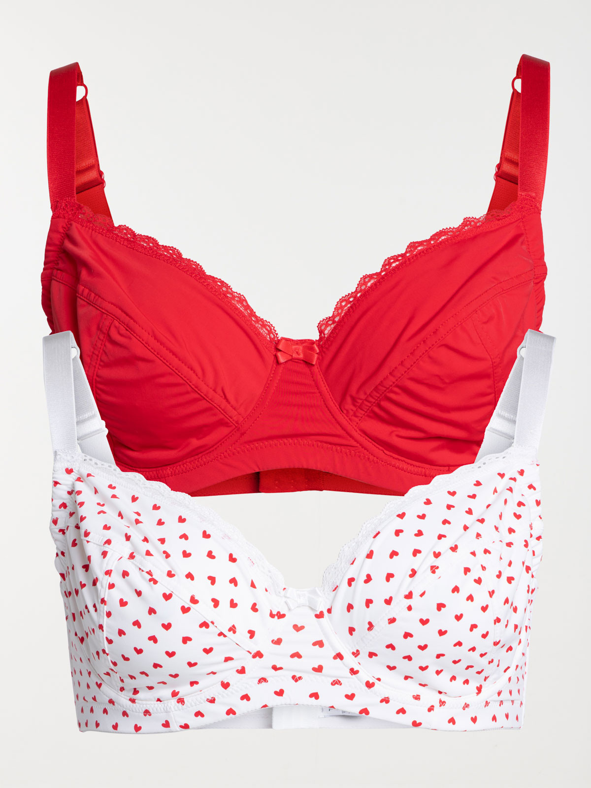 Lot 2 soutiens-gorge grande taille femme