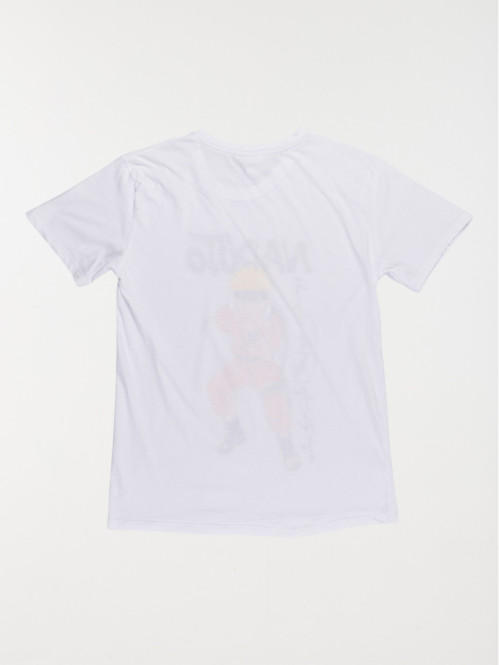 Tee-shirt Naruto blanc garçon (XXS-M)