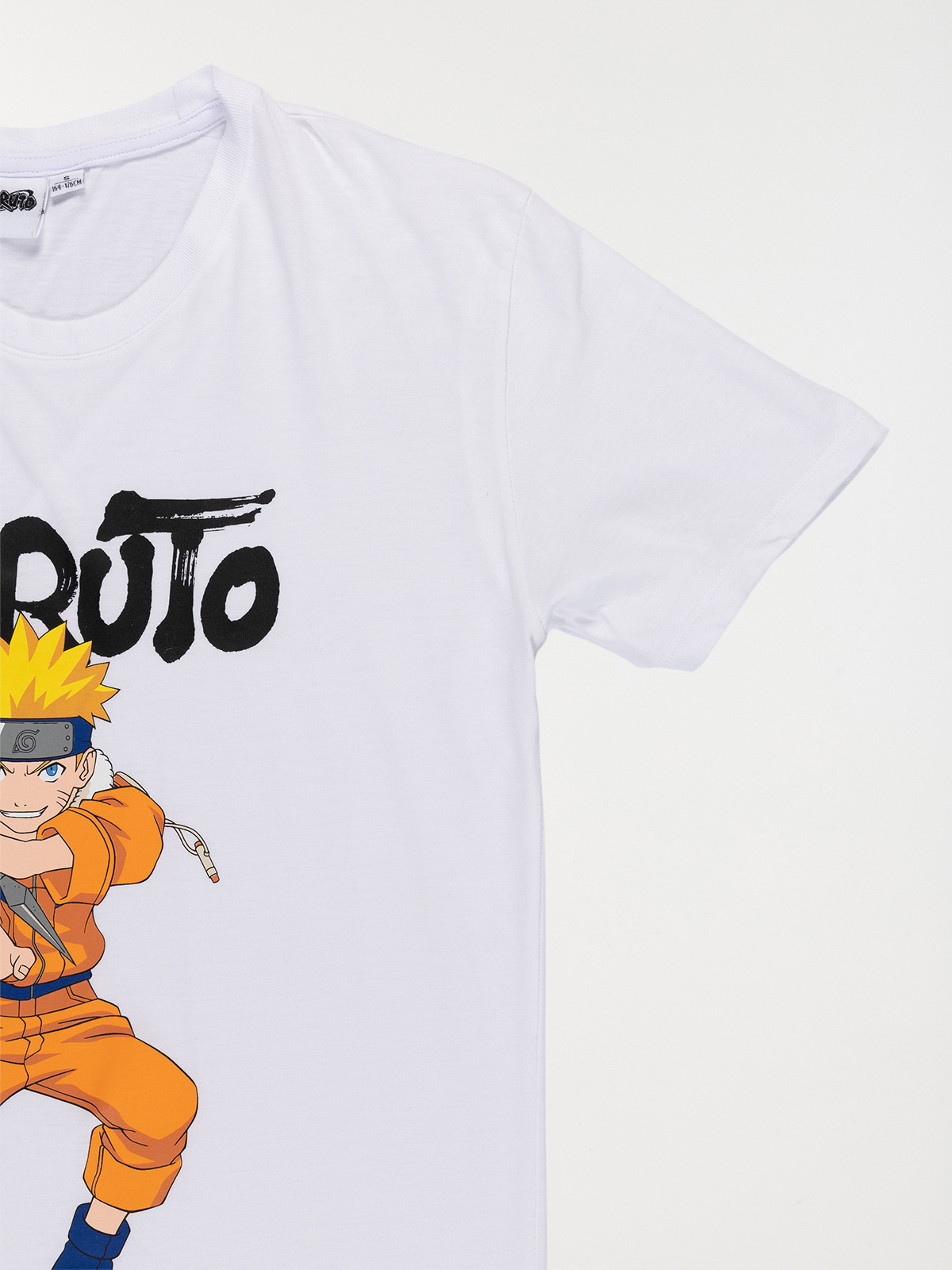 Tee-shirt Naruto blanc garçon (XXS-M)