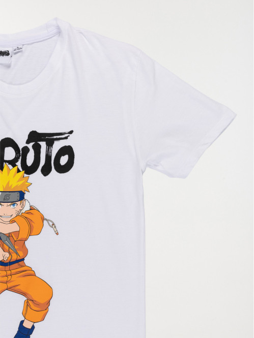 Tee-shirt Naruto blanc garçon (XXS-M)