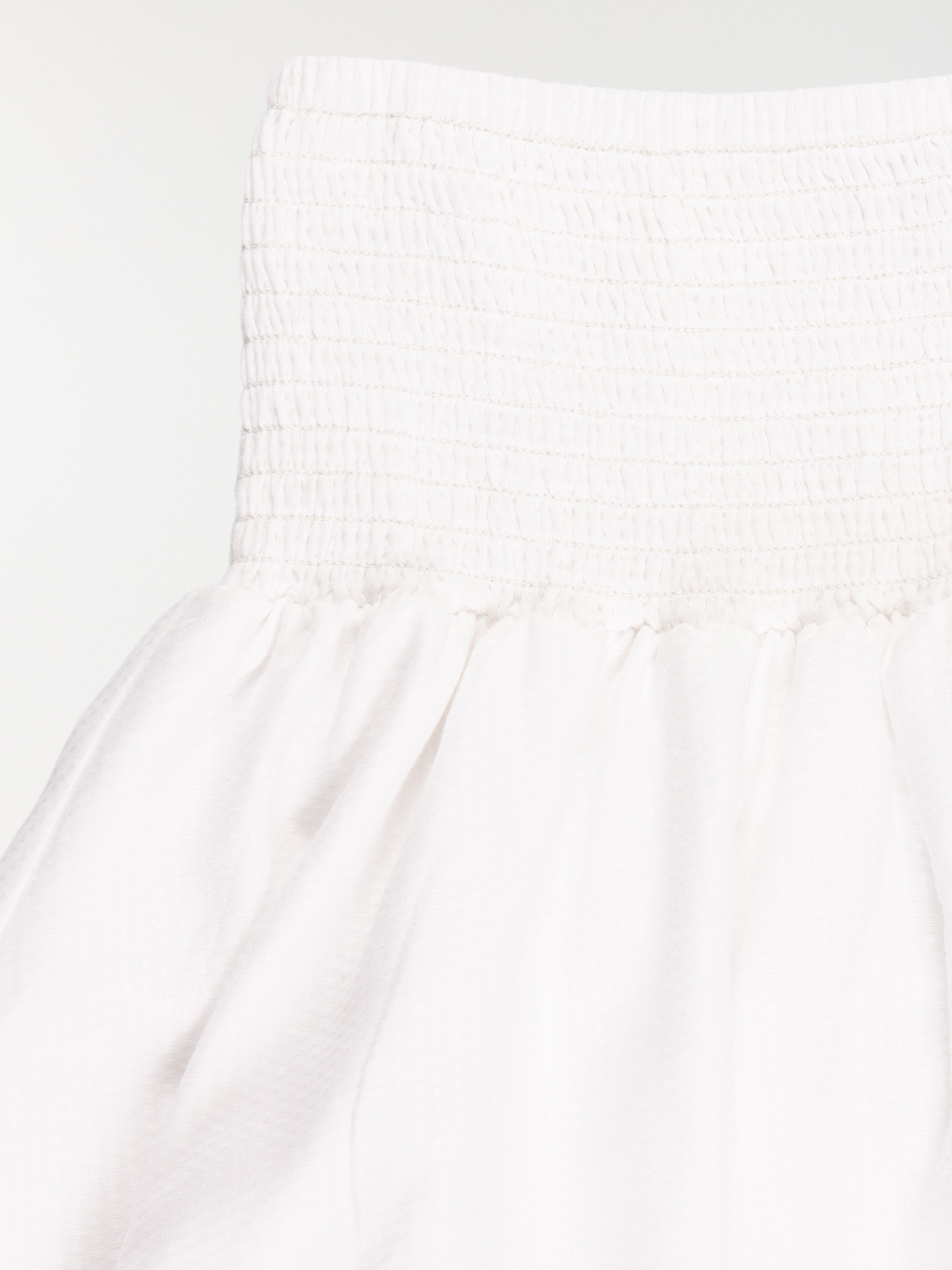 Jupe courte blanche fille (XXS-M)