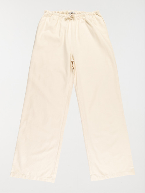 Pantalon fluide uni fille...