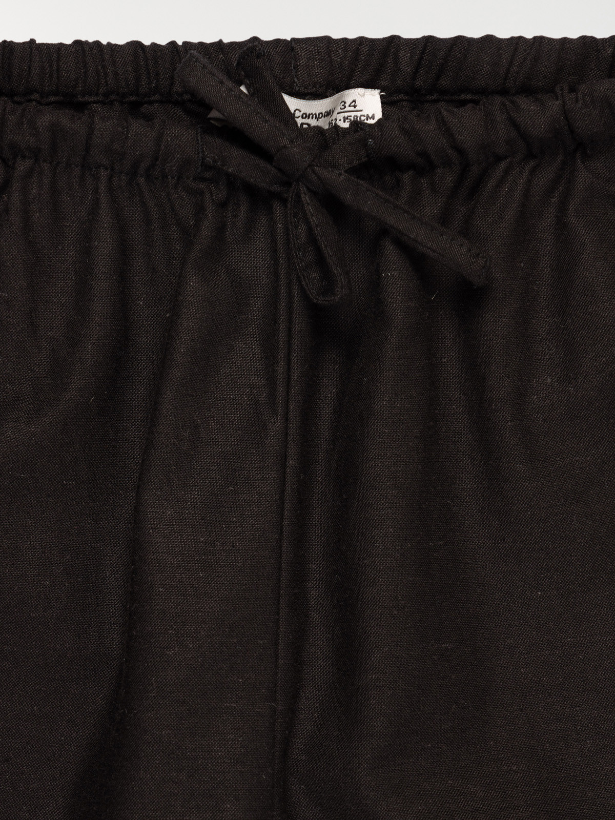 Pantalon fluide noir fille (XXS-M)