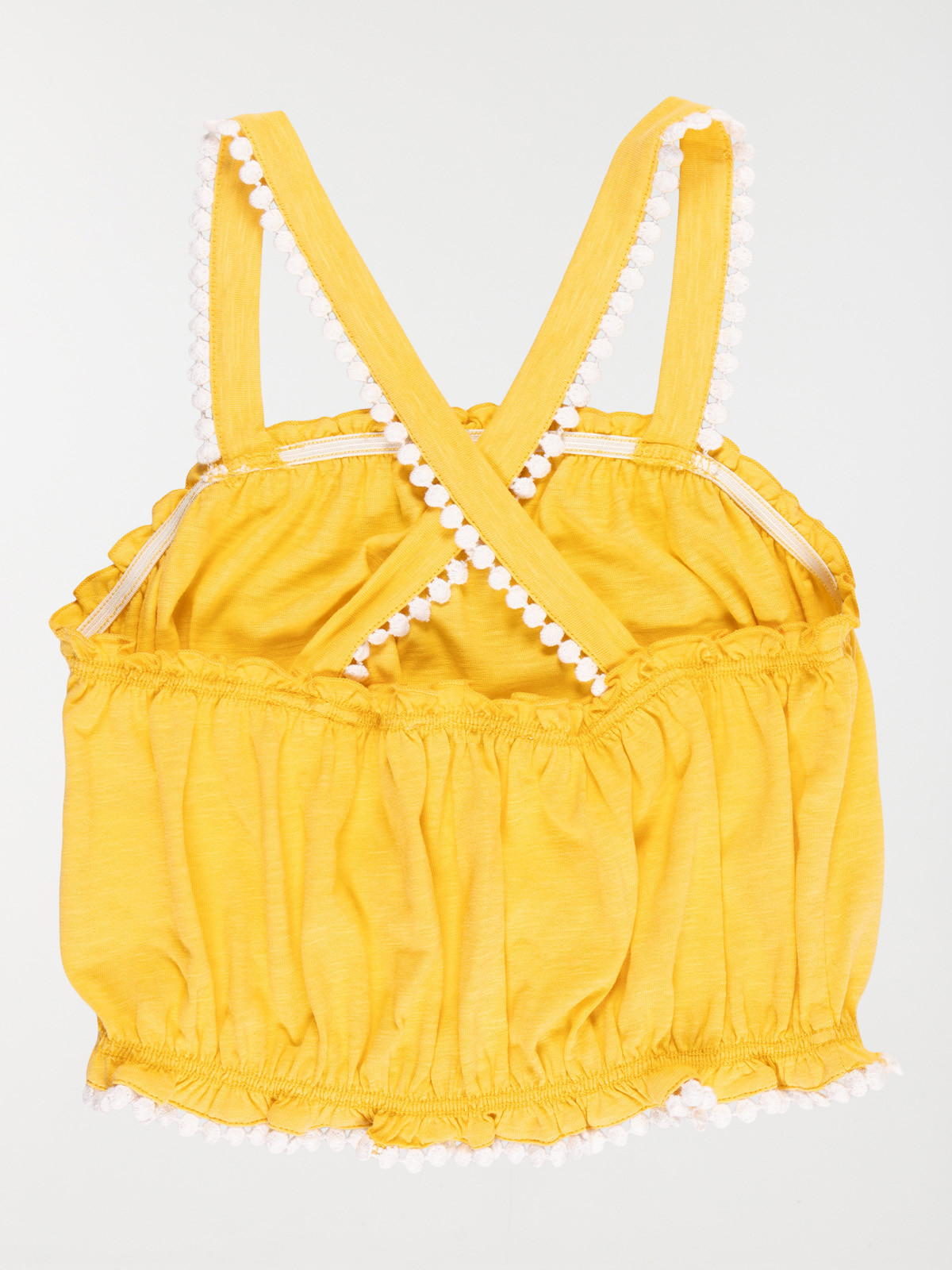 Débardeur dentelle macramé fille (3-12A)