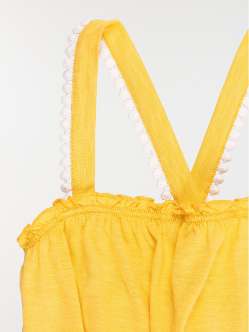 Débardeur dentelle macramé...