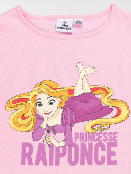 T-shirt Raiponce fille (3-10A)