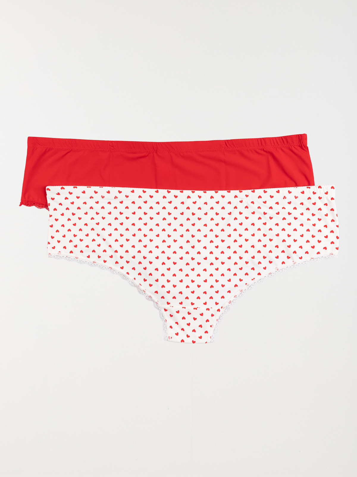 Lot de 2 shorties grande taille femme