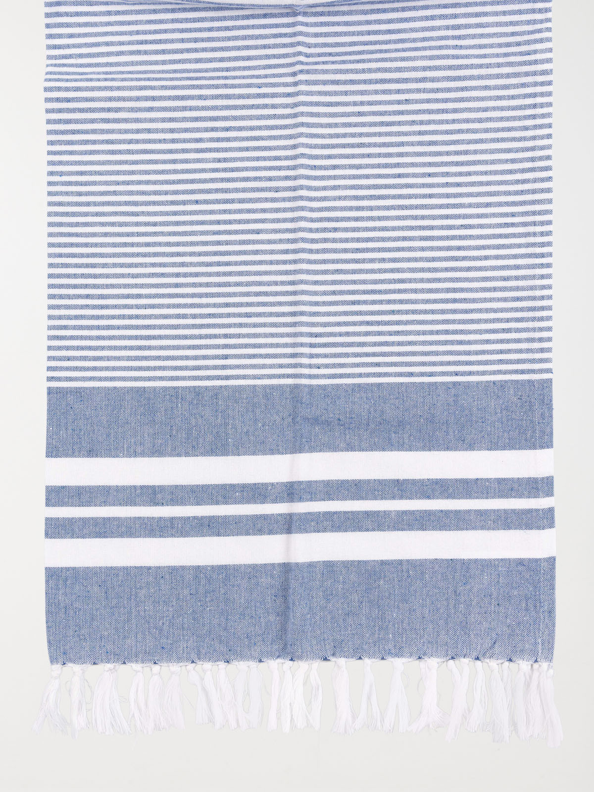Fouta 80 x 150 cm bleue