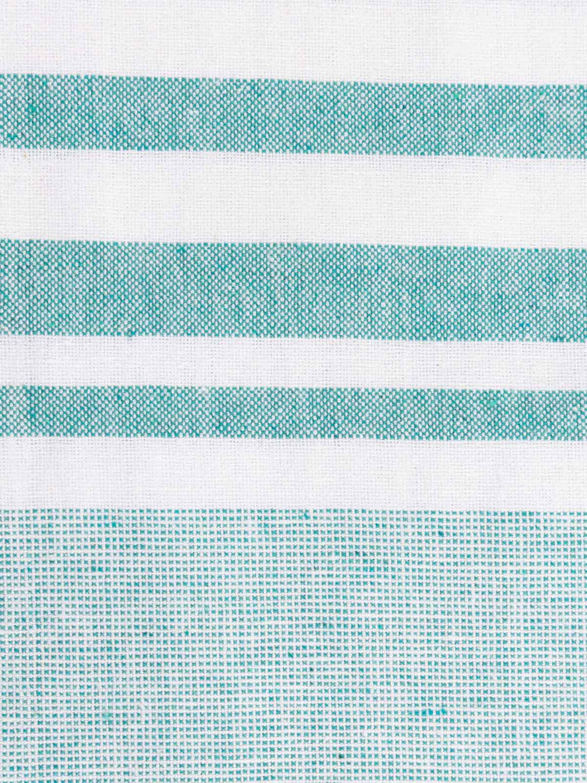 Fouta 80 x 150 cm verte