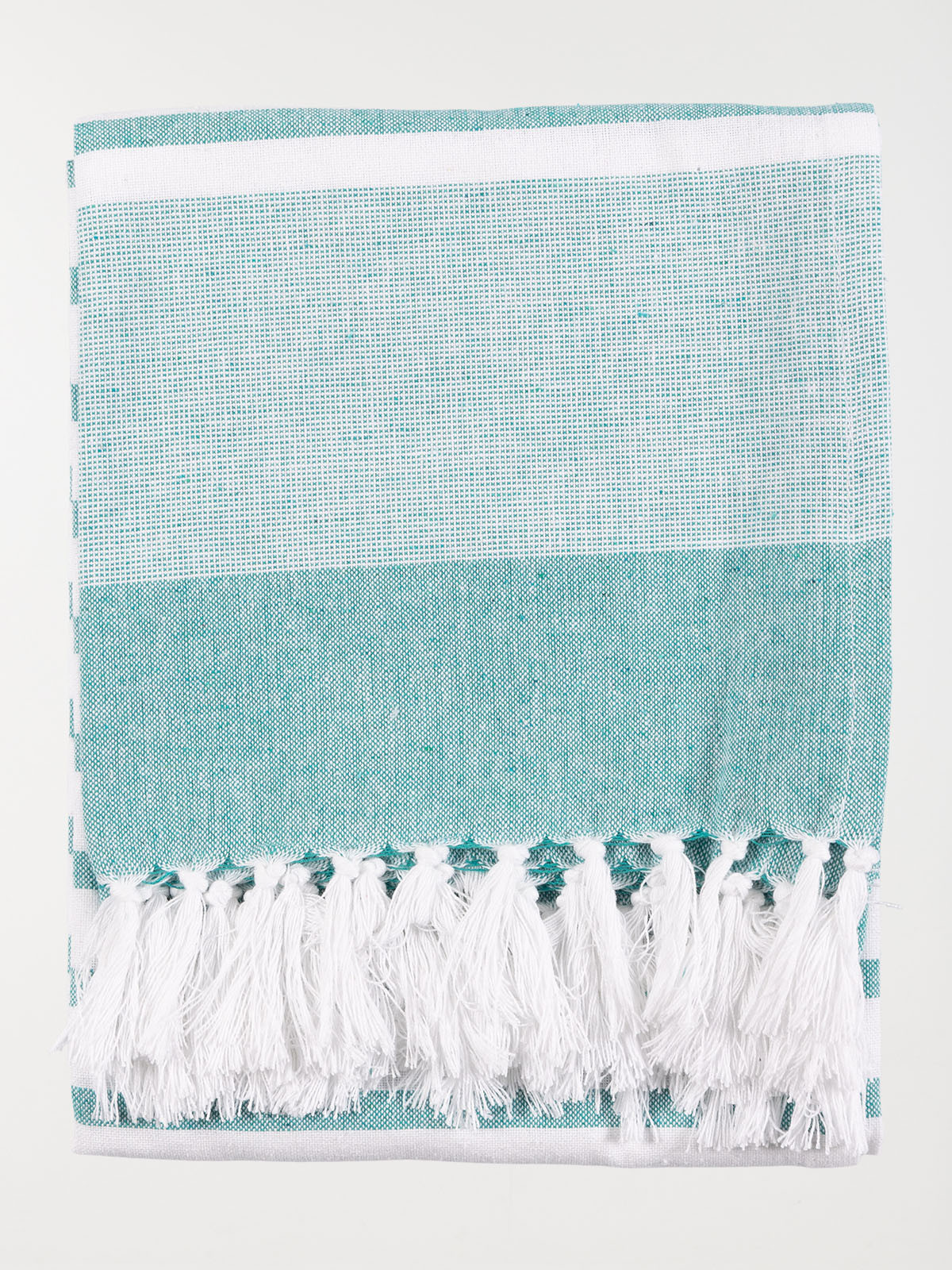 Fouta 80 x 150 cm verte