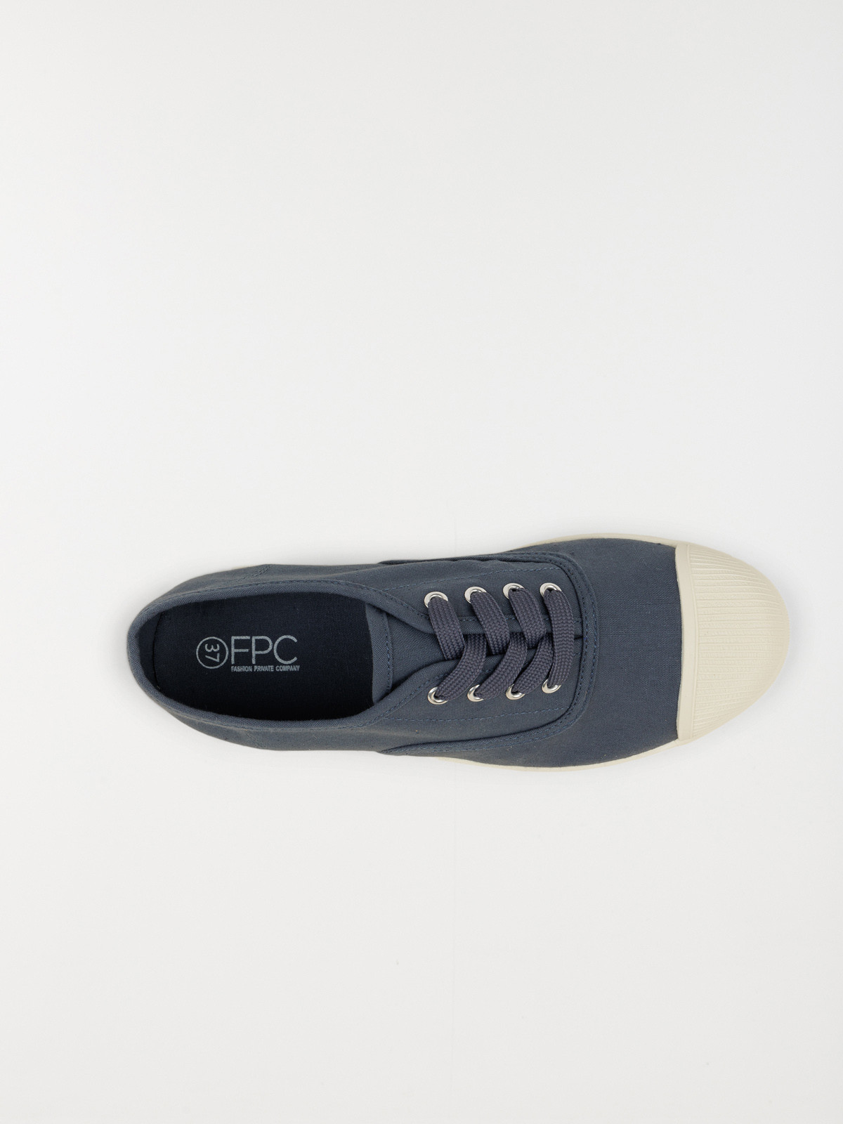 Tennis toile bleue femme (36-41)