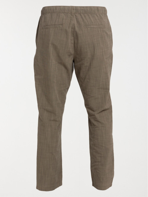 Pantalon kaki en coton homme