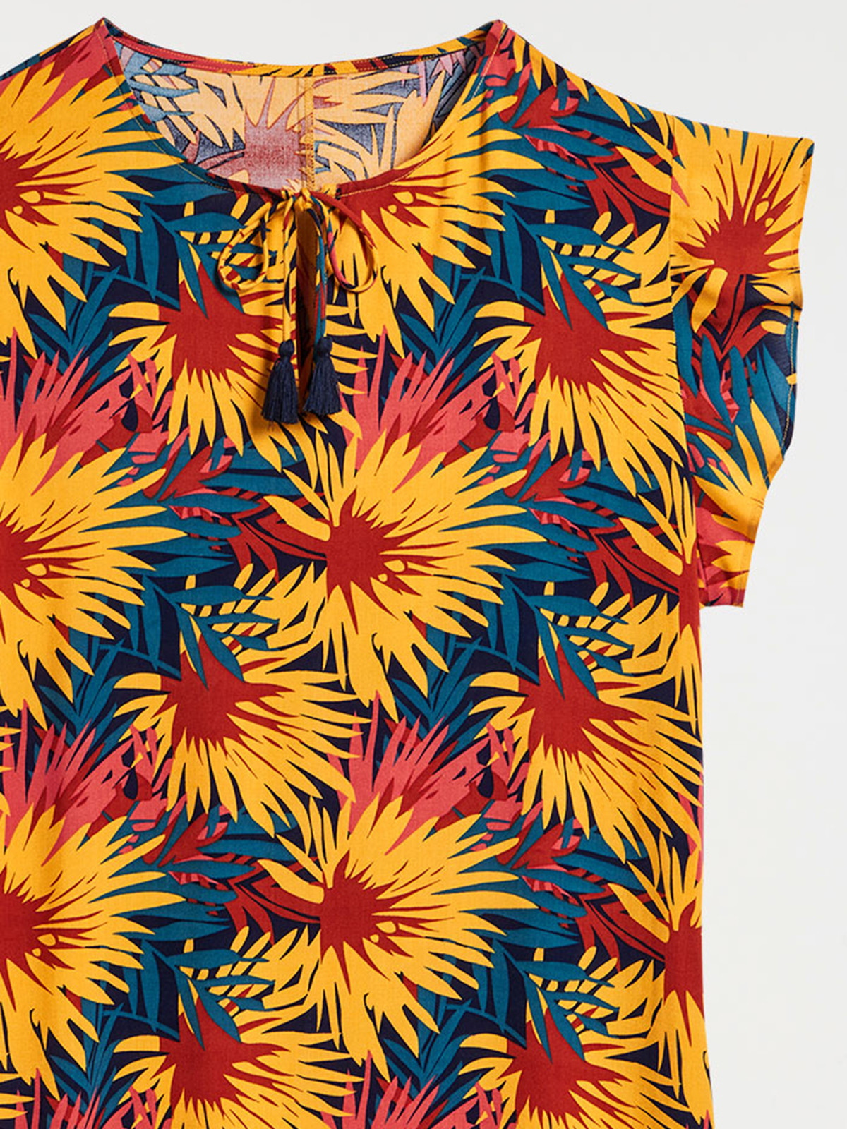 Robe imprimée grande taille femme